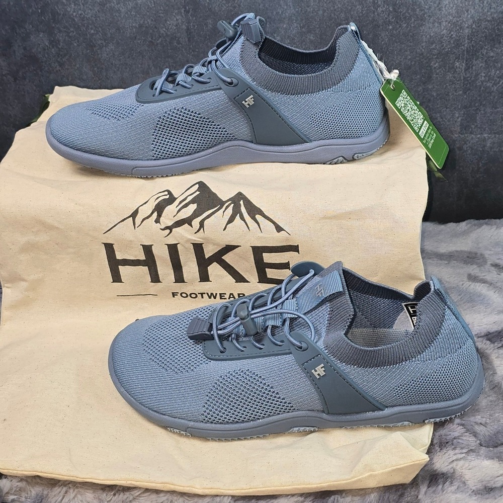NWT Hike Footwear Theora Pro Barefoot Shoes Blue Grey Unisex WMNS EU 40 US  9
